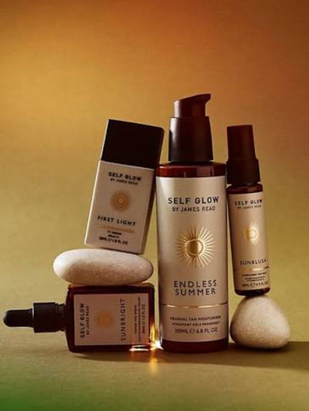 SELF GLOW BY JAMES READ 4 PIECE FULL SIZE LOT NIB
